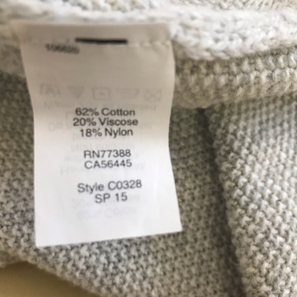 Madewell+XS+Crewneck +Textured+Gray Sweater - Picture 6 of 7